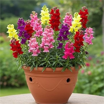 Львиный зев Том Тамб микс, морозостойкий, ароматный, обильное цветение, неприхотливый, комнатный, декоративные цветы, медонос 4027