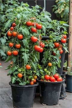 Томат «Красная гроздь», черри, раннеспелый, высокоурожайный, сладкий, декоративный, комнатный 4047